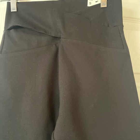 Zara High Rise Black Leggings Size Medium and Small -NWT - Picture 6 of 10